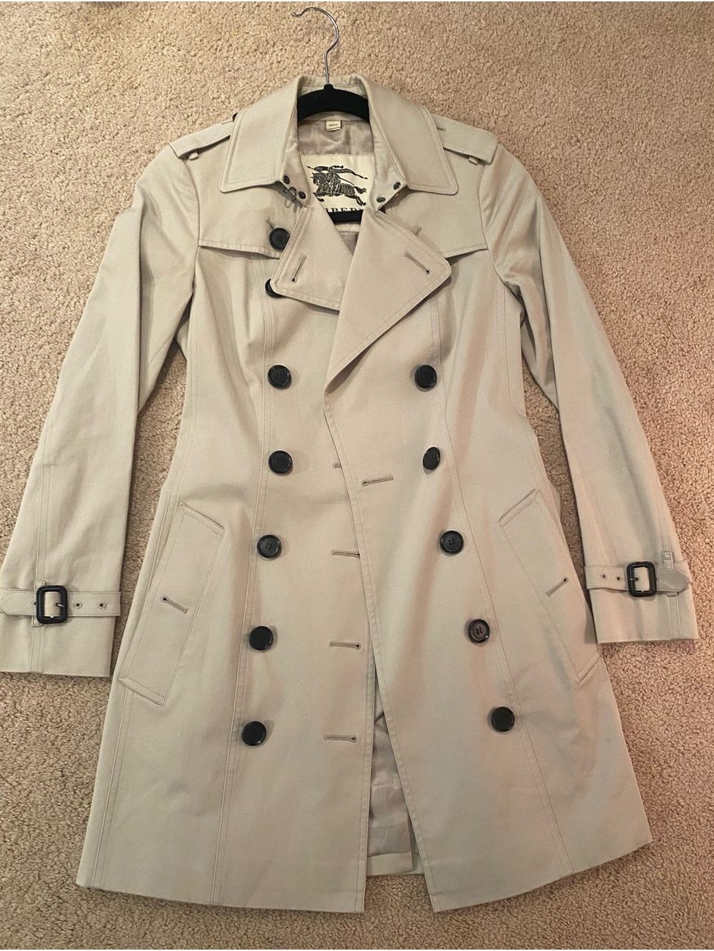 Burberry Classic Double-Breasted Trench Coat - Beige